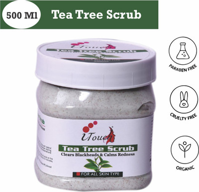 I TOUCH HERBAL Tea Tree Scrub , 500 ml Scrub(500 ml)