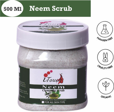 I TOUCH HERBAL Neem Scrub , 500 ml Scrub(500 ml)