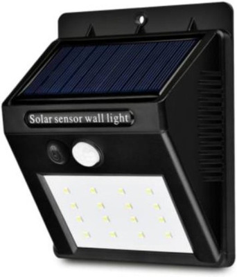 AUFFER TBO_6075R_NEW LED Solar Light Wall lamp Solar Light Set(Wall Mounted Pack of 1)