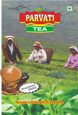 Parvati Assam's Strong CTC Leaf Black Tea Tea Pouch(1 kg)