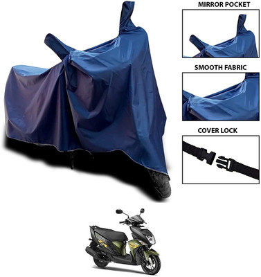 KEDIT Waterproof Two Wheeler Cover for Yamaha(Ray Z, Blue)