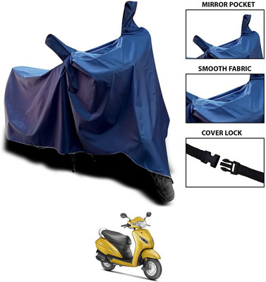 KEDIT Waterproof Two Wheeler Cover for Honda(Activa 5G, Blue)