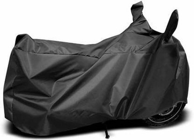 Amozkart Waterproof Two Wheeler Cover for Royal Enfield(Bullet Trials 350, Black)