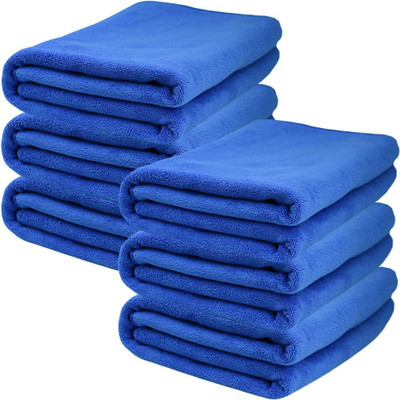 CARTMAN Microfiber Vehicle Washing  Cloth(Pack Of 6)