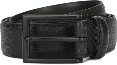 LOUIS PHILIPPE Men Formal Black Artificial Leather Belt