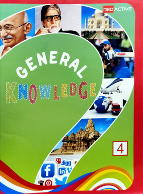 Red Active - General Knowledge Class 4(Paperback, Shivam Jain)