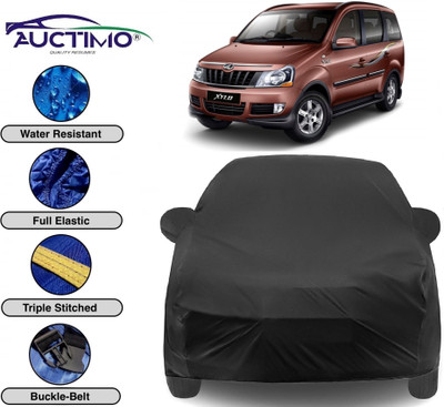 AUCTIMO Car Cover For Mahindra Xylo (With Mirror Pockets)(Black)