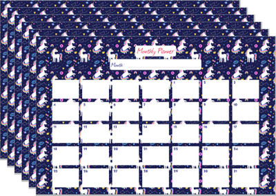 ESCAPER Planner Series Unruled A3 180 gsm A4 paper(Set of 1, Multicolor)