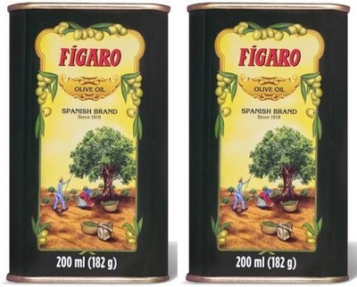 FIGARO Imported (Combo) Olive Oil Bulk Pack(2 x 200 ml)
