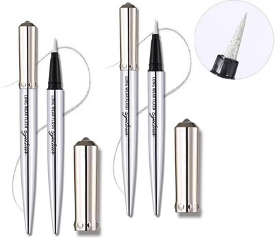 GFSU - GO FOR SOMETHING UNIQUE Combo Silver Shimmer Finish Gel Liner 3 ml(SILVER)
