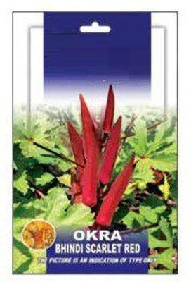Biosnyg Lady Finger F1 Hybrid Seeds 2500 Seeds Seed(2500 per packet)