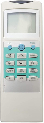 BhalTech VE-61 XT500002A AC ELECTROLUX Remote Controller(White)