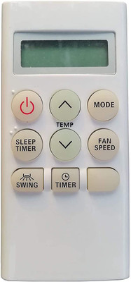 BhalTech VE-114 AKB73756202  AC LG Remote Controller(White)