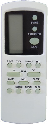 Nij Ac Remote Compatible for  WiFI 31B Ac Remote Control VOLTAS Remote Controller(White)