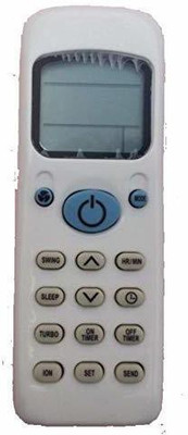 Akshita Ac Remote Compatible for VIDEOCON / VOLTAS 32 Ac Remote Control Universal ( Check Image with Old Remote ) VIDEOCON VOLTAS Remote Controller(White)