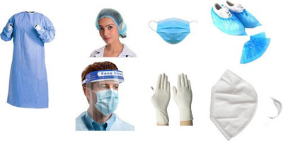 supreme electrotek solutions shop Supreme- Travelling Kit Gown Cap N95mask Face Shield Latex Glove Shoe Cover Safety Jacket (Blue) Size Standard Disposable and Reusable and Washable Gown Kit Set Pack of 1 Set Kit Safety Jacket(Blue)