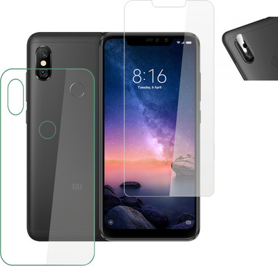 Fomieja Nano Glass for Mi Redmi Note 6 Pro(Pack of 3)