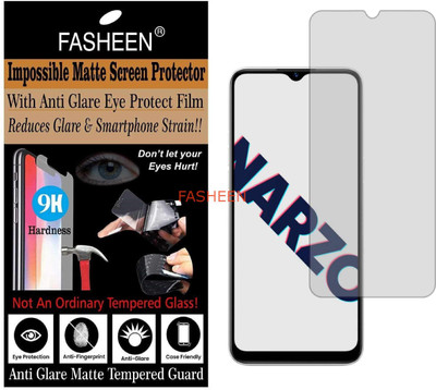 Fasheen Impossible Screen Guard for REALME NARZO 10 A (Flexible Matte)(Pack of 1)