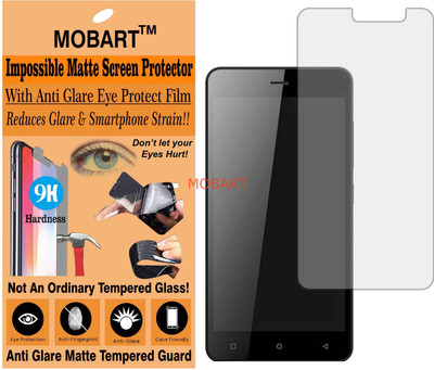 MOBART Tempered Glass Guard for GIONEE PIONEER P5W (Matte Flexible Shatterproof)(Pack of 1)