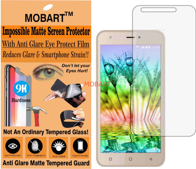 MOBART Tempered Glass Guard for INTEX NOTE 5.5 (Matte Flexible Shatterproof)(Pack of 1)