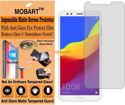 MOBART Tempered Glass Guard for HUAWEI HONOR Y7 PRIME 2018 (Matte Flexible Shatterproof)(Pack of 1)