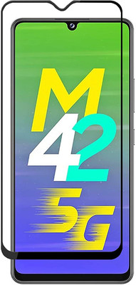 MD SmartBuy Edge To Edge Tempered Glass for Samsung Galaxy A42 5G, Samsung Galaxy M42 5G, Samsung Galaxy F42 5G(Pack of 1)