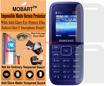 MOBART Tempered Glass Guard for SAMSUNG GURU FM PLUS SM-B110E (Matte Flexible Shatterproof)(Pack of 1)