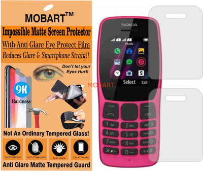 MOBART Tempered Glass Guard for NOKIA 110 DS 2020 (Matte Flexible Shatterproof)(Pack of 1)