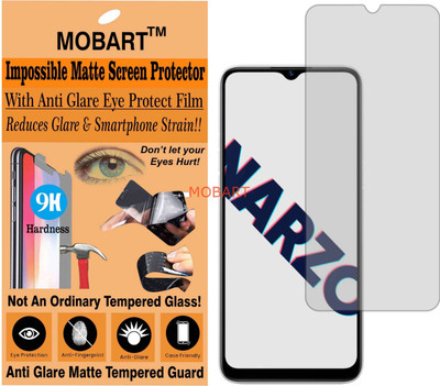MOBART Impossible Screen Guard for REALME NARZO 10 A (Flexible Matte)(Pack of 1)