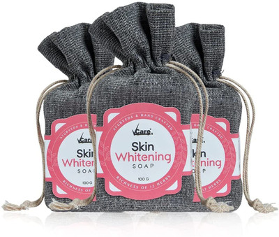 Vcare Skin Whitening Soap, 100 gm, (Pack of 3) (3 x 100 g)(3 x 100 g)