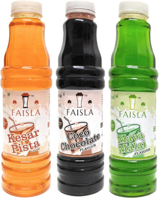 Faisla KP COCO MM-107 Kesar Pista, Coco Chocolate, Mava Malai (2760 g, Pack of 3)