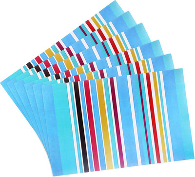 Flipkart SmartBuy Rectangular Pack of 6 Table Placemat(Multicolor, PVC)