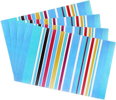Flipkart SmartBuy Rectangular Pack of 4 Table Placemat(Multicolor, PVC)