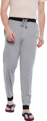 3SIX5 Solid Men Grey Track Pants