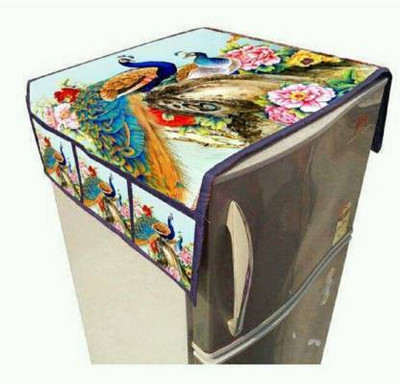 DPA Collection Refrigerator  Cover(Width: 97 cm, Multicolor)