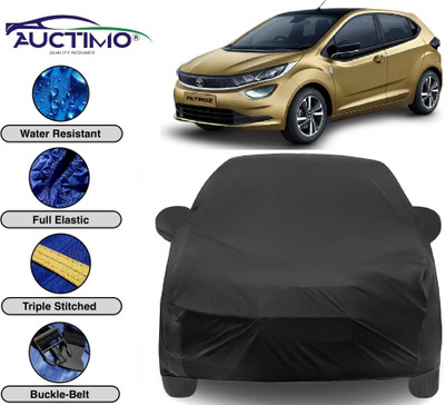 AUCTIMO Car Cover For Tata Altroz (With Mirror Pockets)(Black)