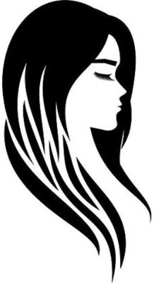 AVSARACHNA Sticker & Decal for Car(Black)