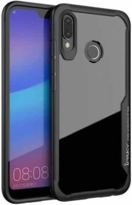 TempGlow Back Cover for Samsung Galaxy M20, Samsung Galaxy M20s(Black, Transparent, Grip Case, Pack of: 1)