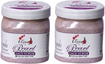 I TOUCH HERBAL Pearl Scrub ,500 ml X 2 ( Pack Of 2 X 500 Ml )(2 Items in the set)
