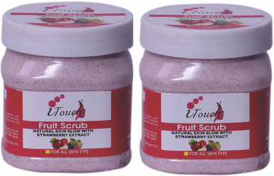 I TOUCH HERBAL Fruit Scrub ,500 ml X 2 ( Pack Of 2 X 500 Ml )(2 Items in the set)