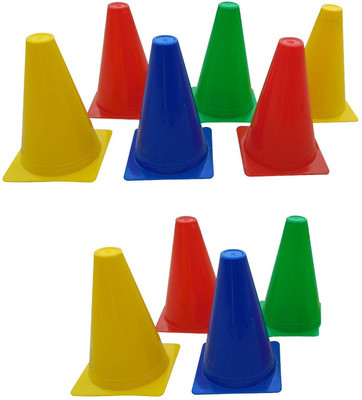 Calzo Cone Marker Pack of 10(Multicolor)