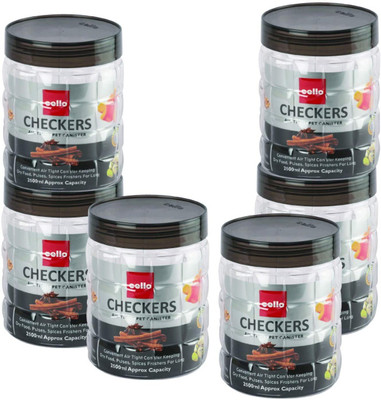 cello Plastic Utility Container  - 2500 ml(Pack of 6, White)
