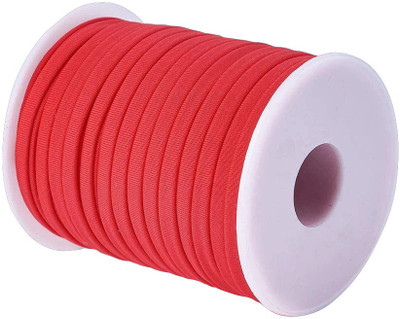 Aakriti Knitted Red Elastic(25 m)