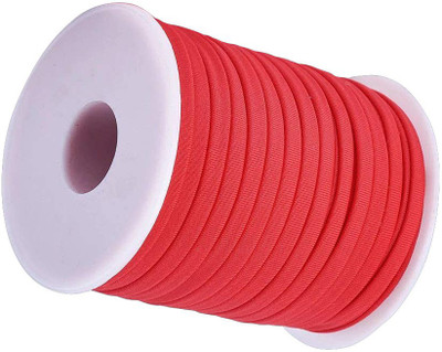 Aakriti Knitted Red Elastic(200 m)