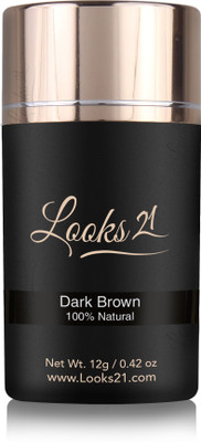 Looks21 Hair Building Fiber - Dark Brown(12 g)