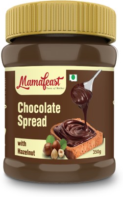 Mamafeast Chocolate Spread 350g, Vegetarian, Vegan, No Preservatives, Non GMO, 350g Pack(350 g)