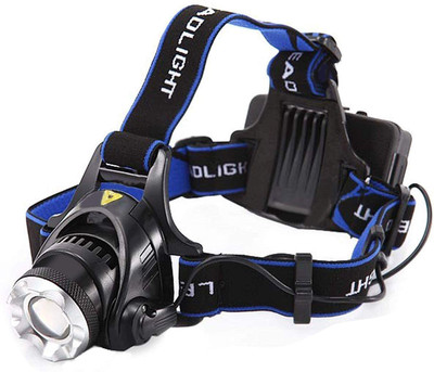 JRS TRADERS LED Head Lamp Flash Light Torch LED Headlamp(Multicolor)