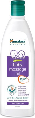 HIMALAYA Herbal Baby Massage Oil (Pack of 10)(1000 ml)