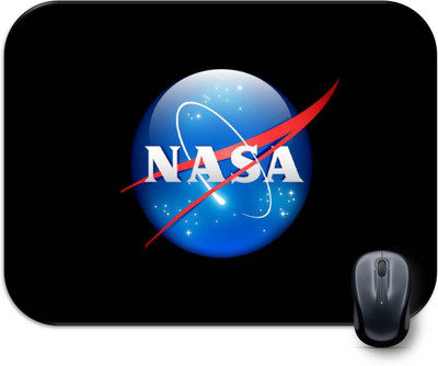 Pankrut NASA Printed Design Non-Slip Rubber Base Gaming & Laptop (MPAD0052) Non Slip Base Mousepad(Multicolor)