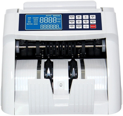 Drop2Kart Automatic Cash Counter - UV/MG Japanese Sensors, LCD+LED Display, Dual Motor, Counts All INR with After Sales Service Support Note Counting Machine(Counting Speed - 1000 notes/min)